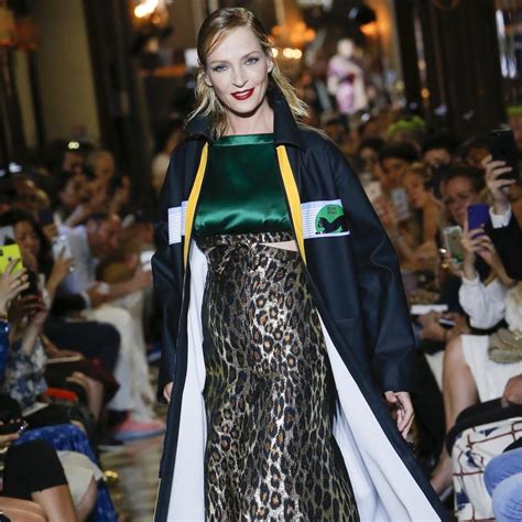 Uma Thurman Closes Miu Miu’s Star